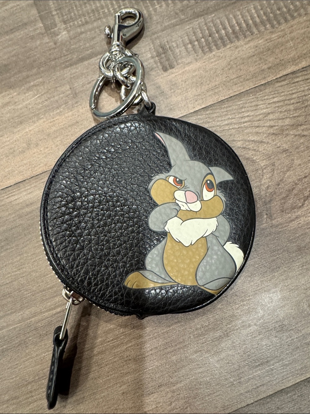 Coach Disney thumper Small  Coin Pouch Keychain